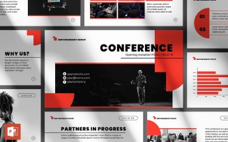 Conference Presentation PowerPoint template
