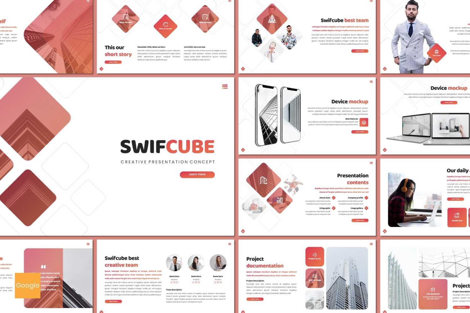 Template #137645 Creative Business Webdesign Template - Logo template Preview