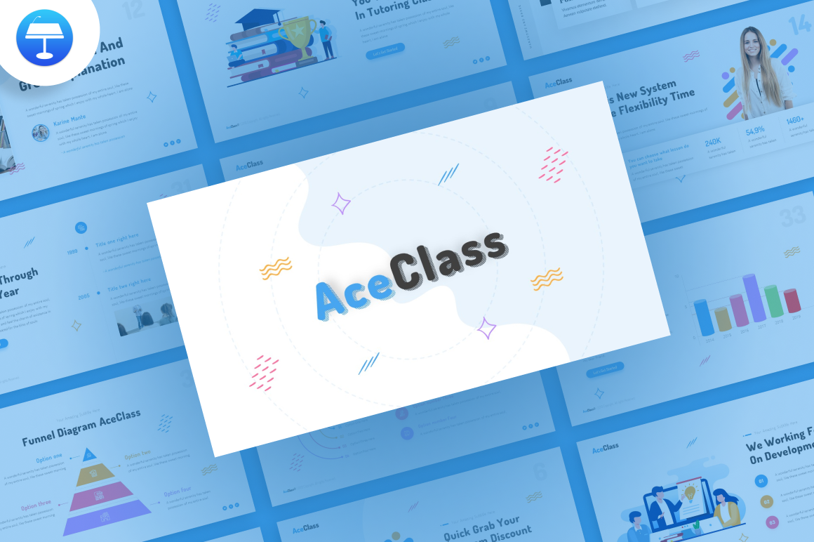 AceClass Education - Keynote template