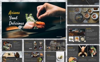 Asians Food - Food & Beverage Presentation Google Slides