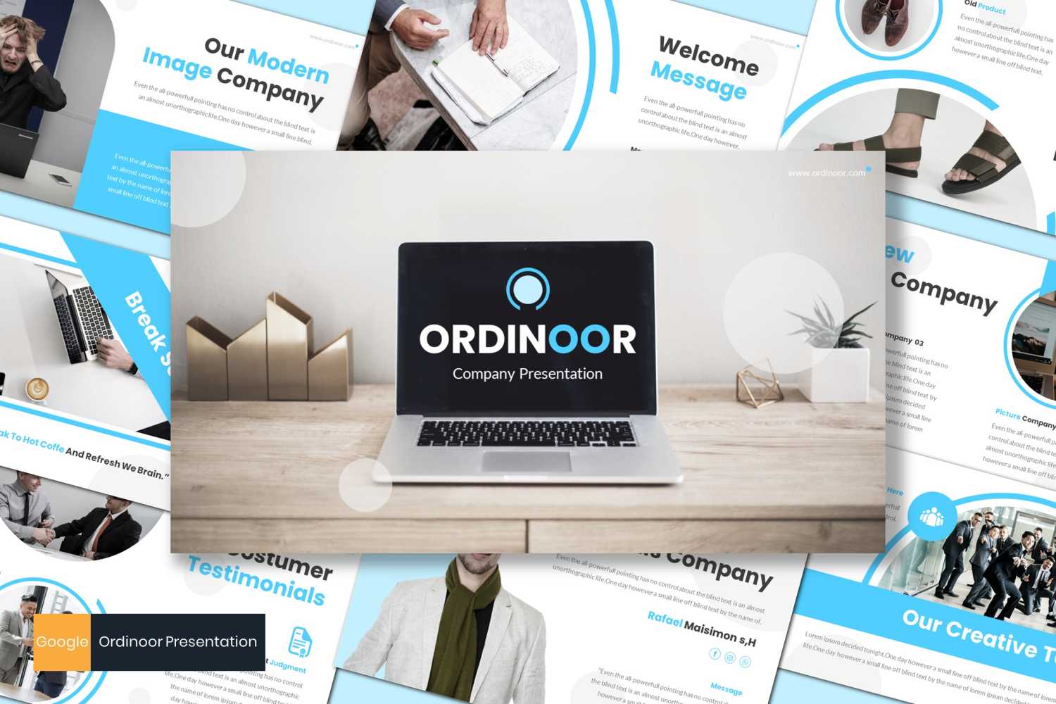"Ordinoor Google Slides" Google Slides №137646