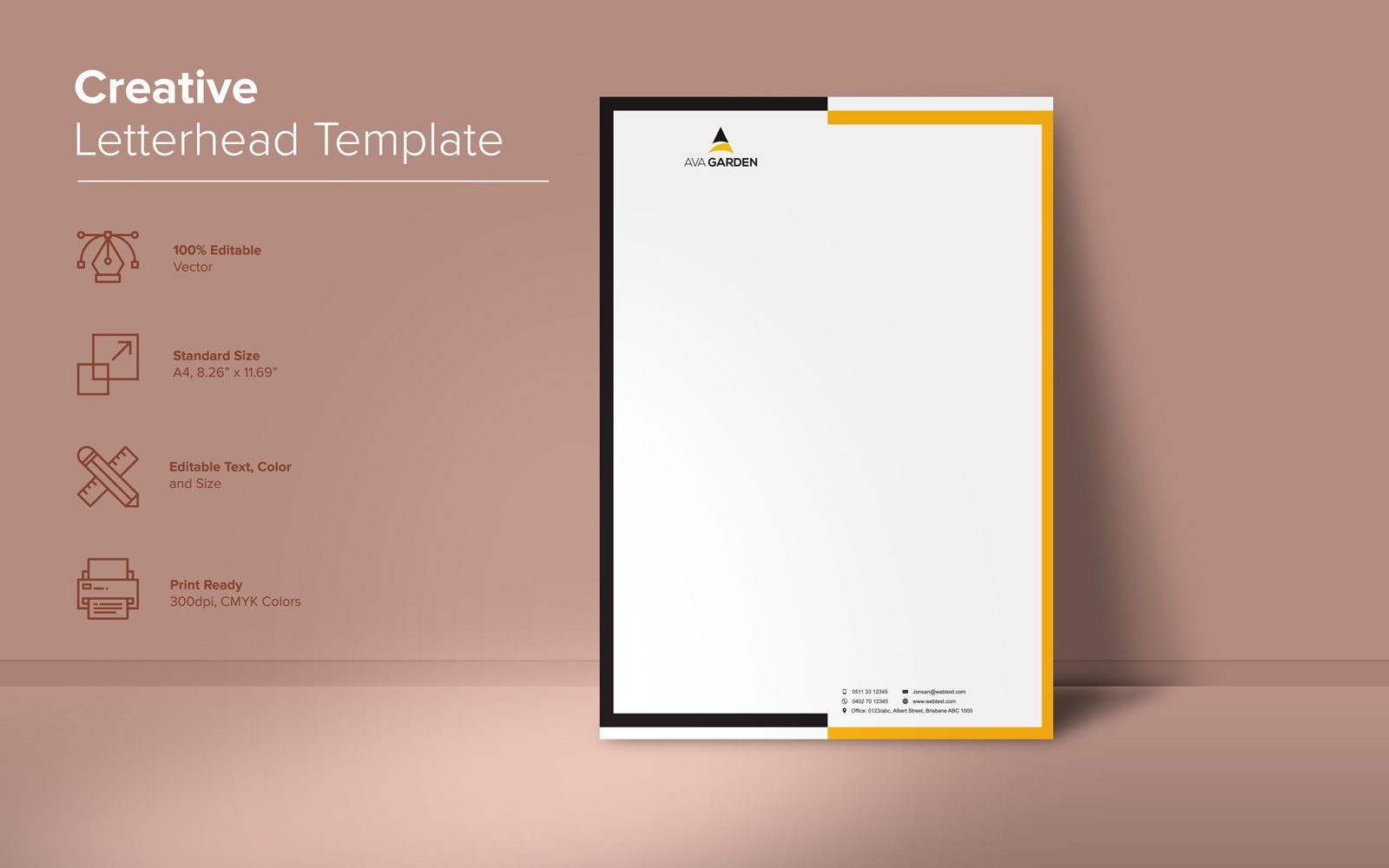 Kit Graphique #137863 Corporate Letterhead Divers Modles Web - Logo template Preview