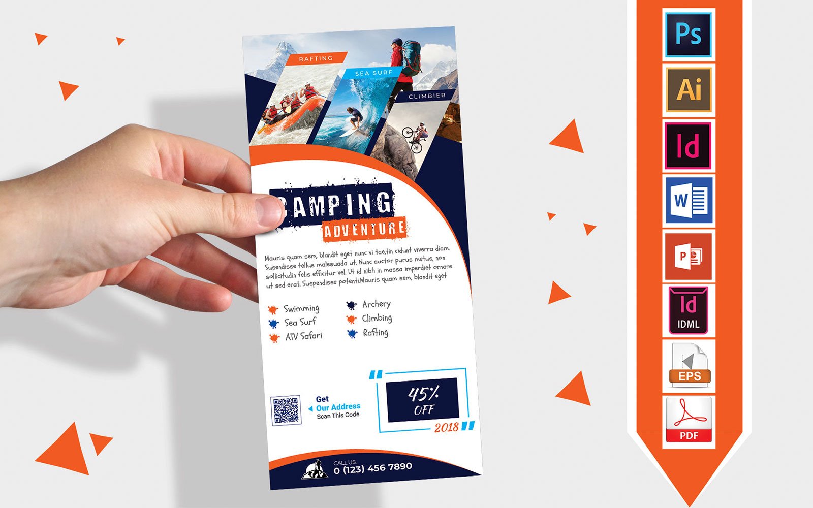 Template #137898 Dl Flyer Webdesign Template - Logo template Preview