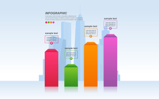 Economic Recovered Graph Infographic Elements