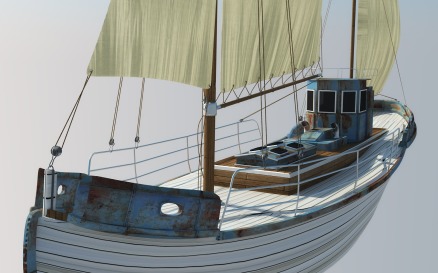 Odessa Fishing Boat Model