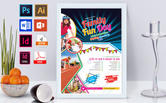 Poster | Family Fun Day Vol-02 - Corporate Identity Template