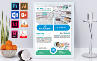 Poster | Pharmacy Shop Vol-03 - Corporate Identity Template