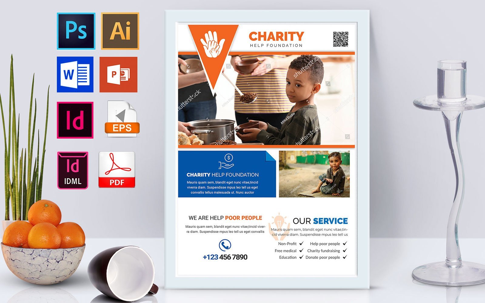 Kit Graphique #138719 Charity Charity Divers Modles Web - Logo template Preview