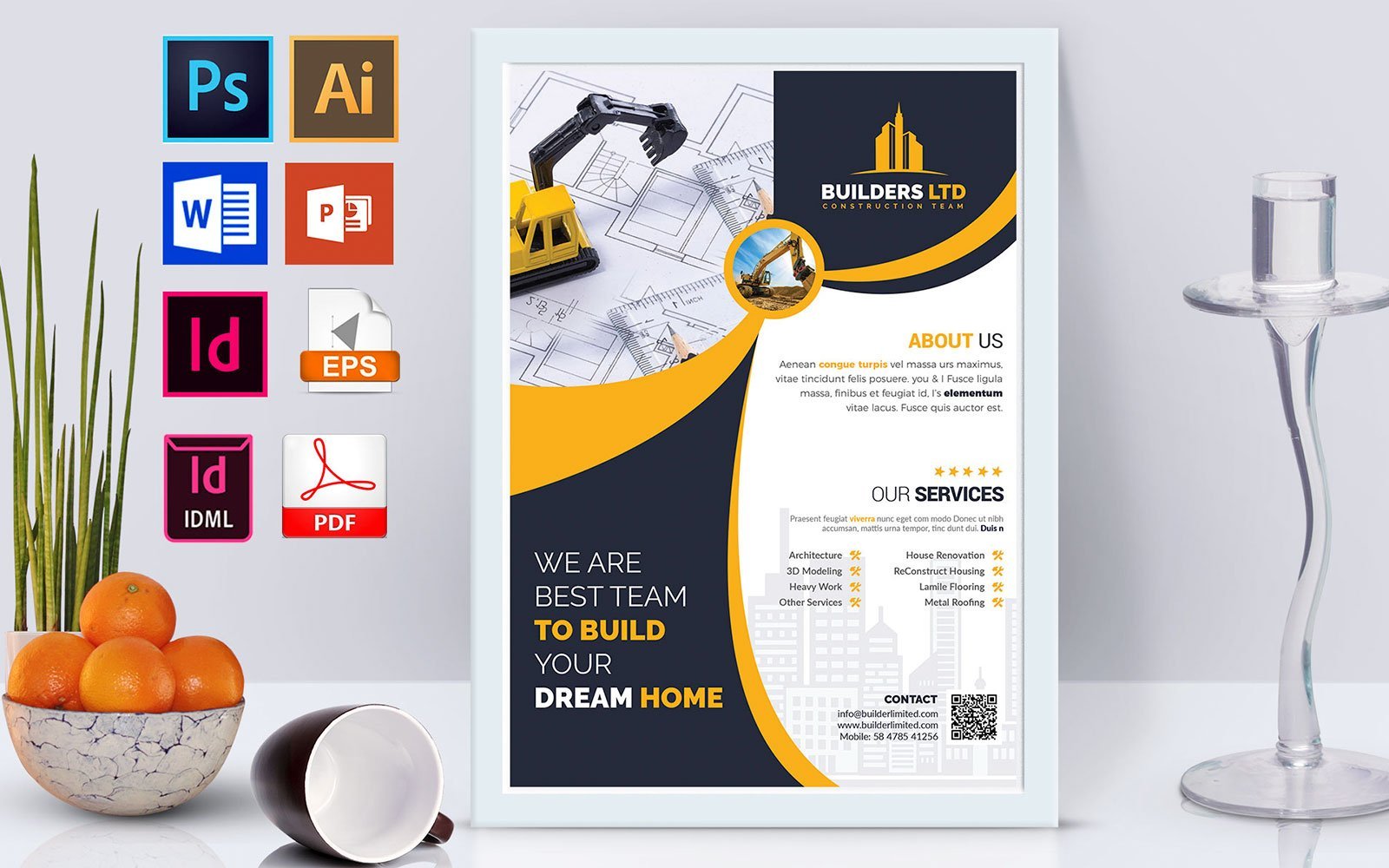 Template #138735 Building Builders Webdesign Template - Logo template Preview