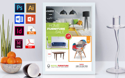 Template #138747 Furniture Shop Webdesign Template - Logo template Preview