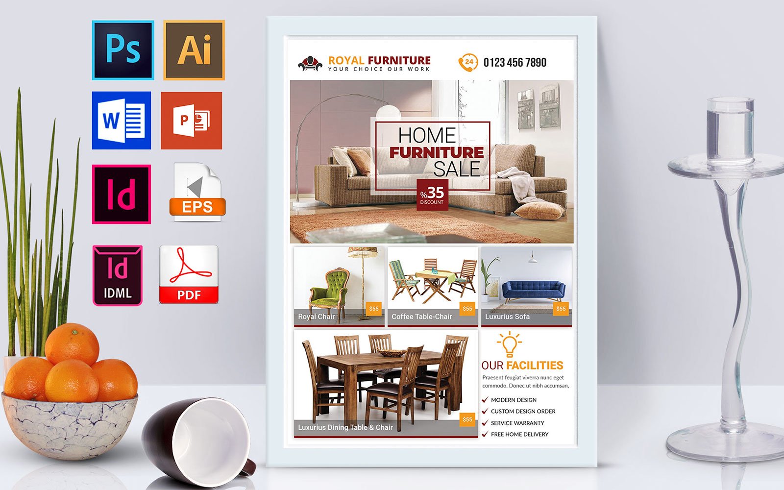 Kit Graphique #138749 Furniture Furniture Divers Modles Web - Logo template Preview