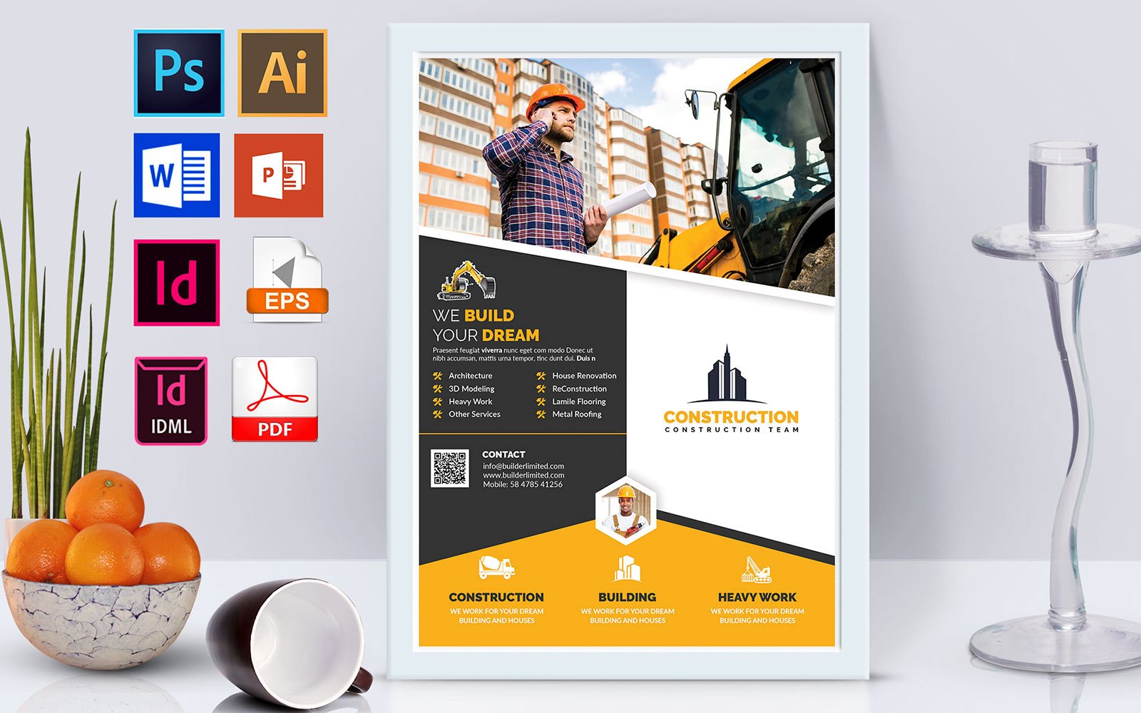 Template #138754 Building Builders Webdesign Template - Logo template Preview