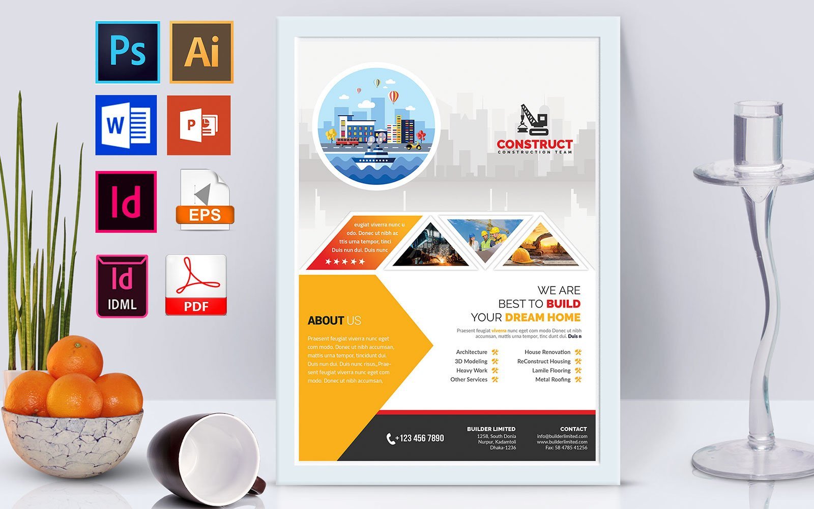 Template #138757 Building Builders Webdesign Template - Logo template Preview