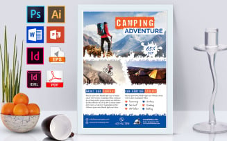 Poster | Camping Adventure Vol-02 - Corporate Identity Template