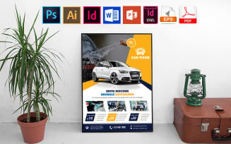 Poster | Car Wash Vol-05 - Corporate Identity Template