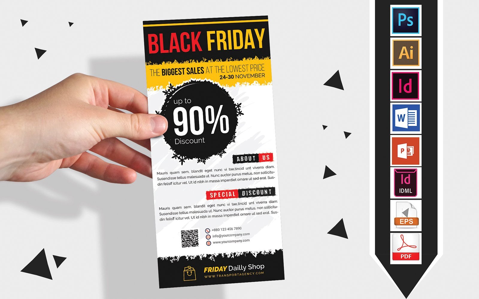 Template #138872 Dl Flyer Webdesign Template - Logo template Preview