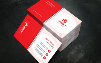 Business Card V.4 - Corporate Identity Template