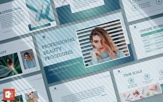 Beauty Market Presentation PowerPoint template