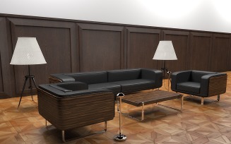Cootz Furniture Set 3D Model