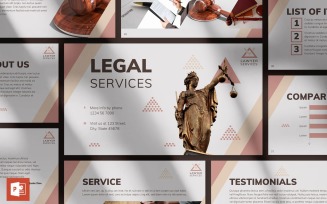Legal Services Presentation PowerPoint template