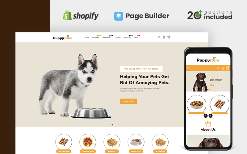 Puppy Store Shopify Theme