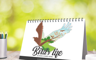 Birds Life Logo Template