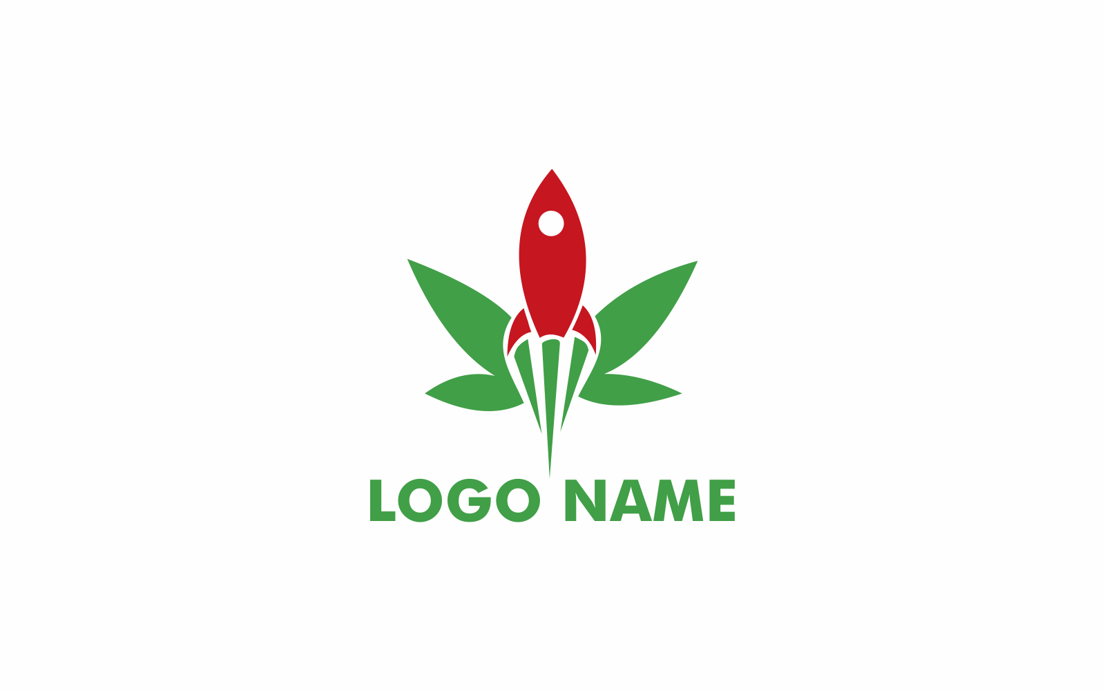 Template #143142 Cannabis Vector Webdesign Template - Logo template Preview
