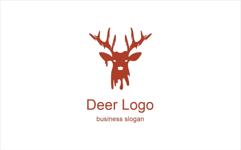 Deer Logo Template