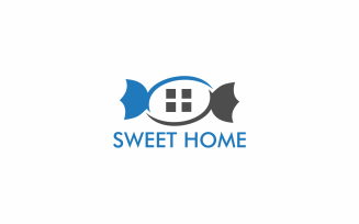 Sweet home Logo Template