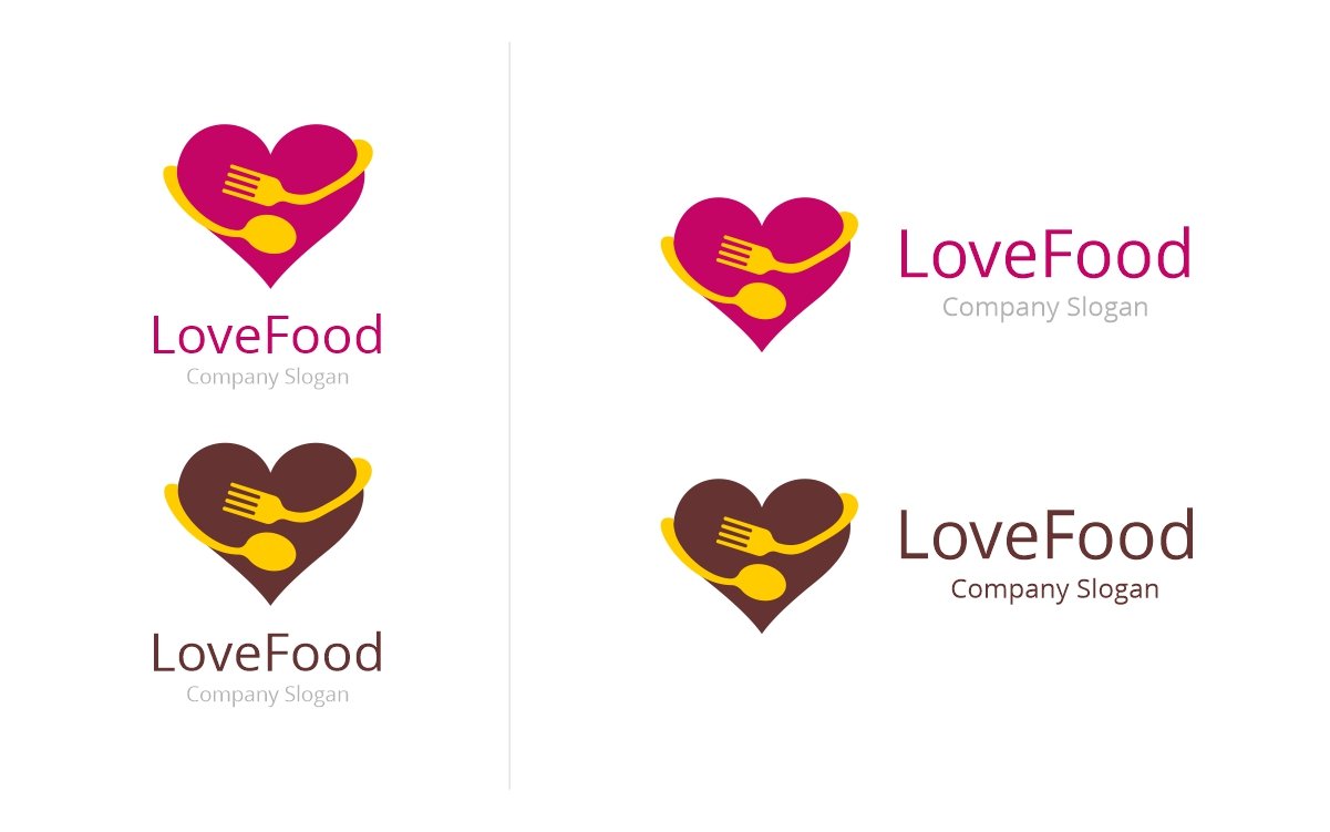 Kit Graphique #143221 Love Alimentation Divers Modles Web - Logo template Preview