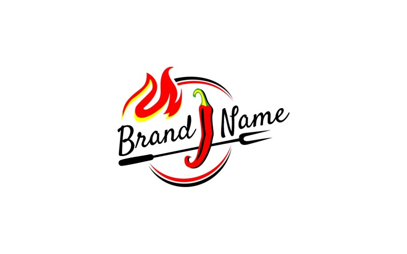 BBQ Logo Template