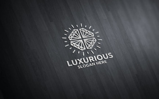 Diamond Luxurious Royal 74 Logo Template