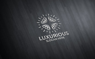 Diamond Luxurious Royal 75 Logo Template