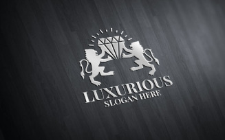 Diamond Luxurious Royal 76 Logo Template