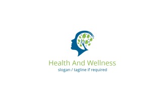 Health And Wellness Logo Template