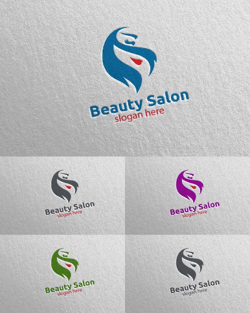 Template #143351 Salon Makeup Webdesign Template - Logo template Preview