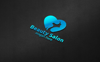 Love Beauty Salon 10 Logo Template