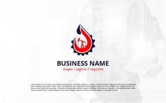 Oil Gas Logo Template
