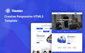 Themex - Creative Responsive Website Template