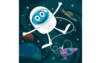 Space Fun - Illustration