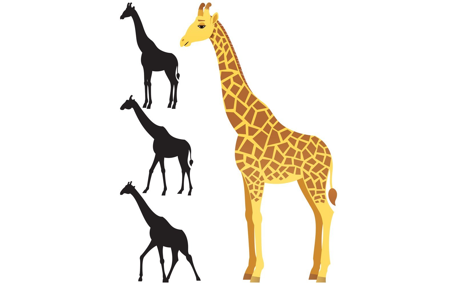 Kit Graphique #143652 Giraffe Animal Divers Modles Web - Logo template Preview