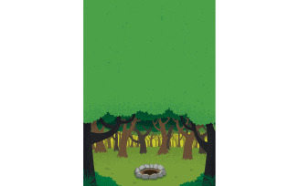 Forest Day Poster - Illustration