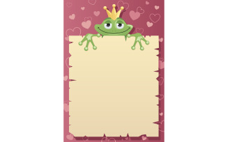 Frog Prince Letter - Illustration