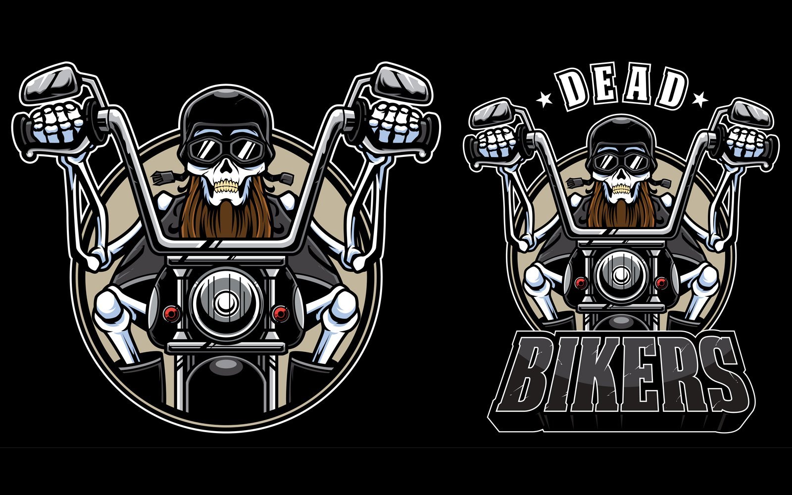 Kit Graphique #143781 Biker Motards Divers Modles Web - Logo template Preview