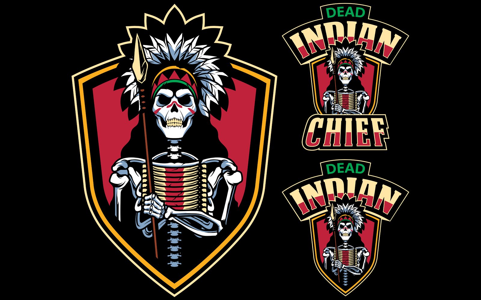 Template #143786 Tribal Chief Webdesign Template - Logo template Preview