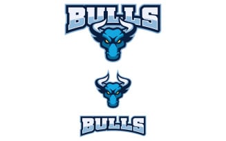 Bull Sport Mascot - Illustration