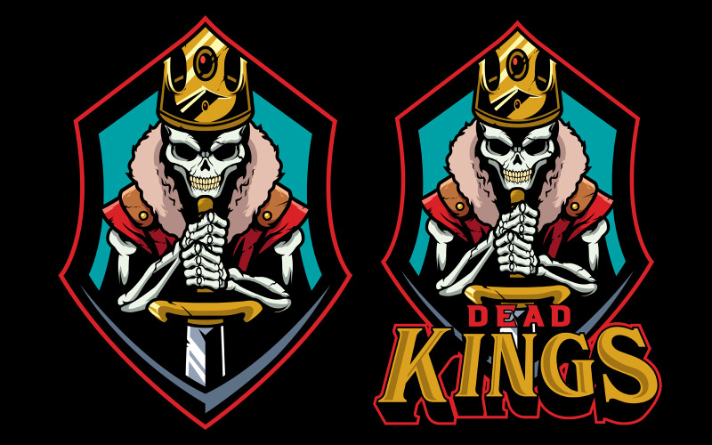 Dead Kings Mascot - Illustration