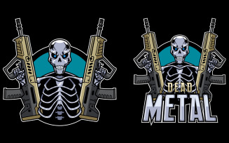 Dead Metal Mascot - Illustration
