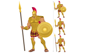 Greek Hero - Illustration