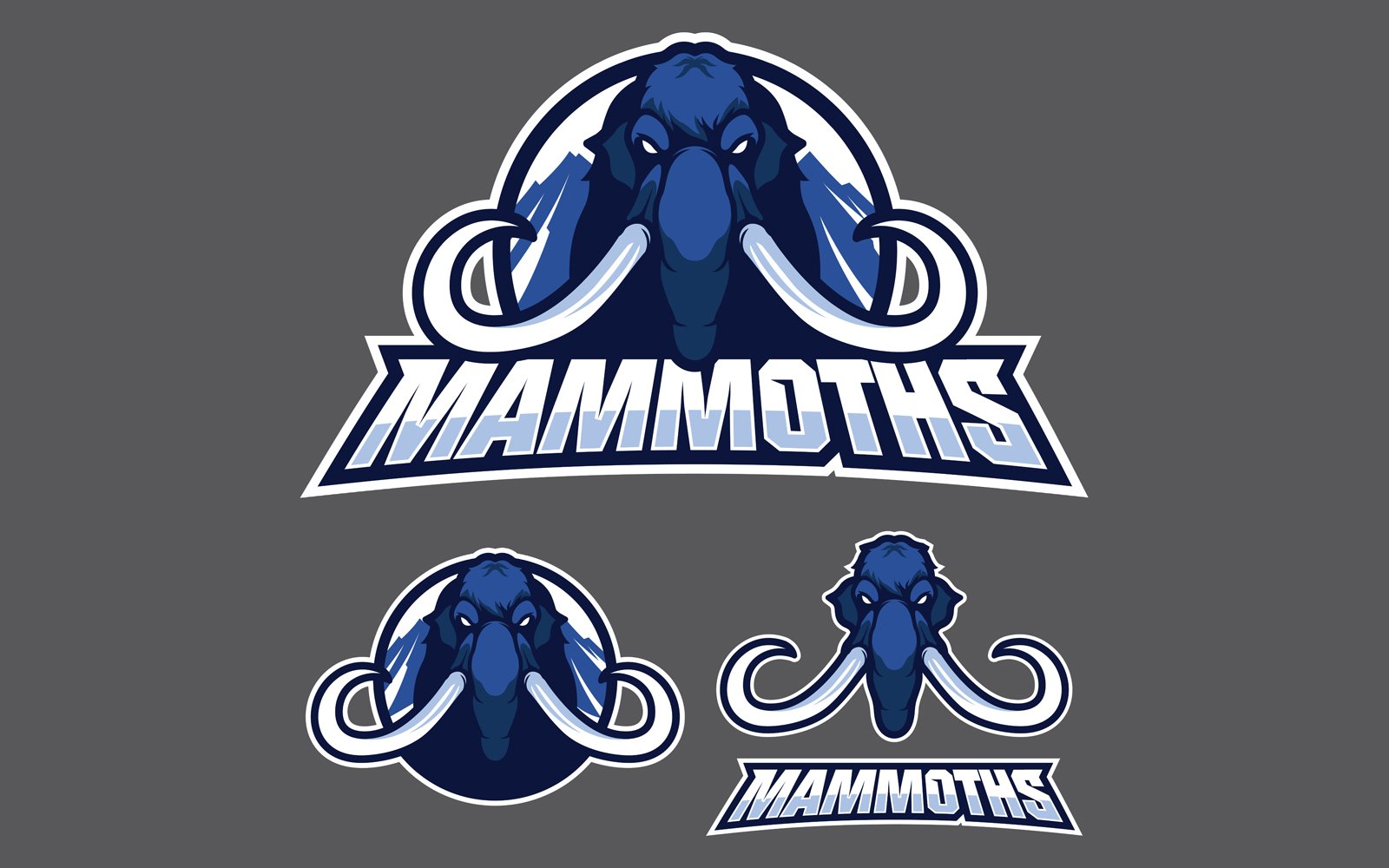 Kit Graphique #143916 Mammoth Tte Divers Modles Web - Logo template Preview